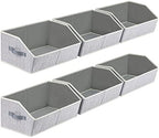 Homsorout Closet Organizers Bins 6 Packs by Homsorout
