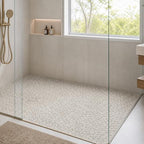 Beige Pebble Mosaic Tile, 8 Sheets - Image 7