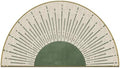 Mingnei Boho Sun Linen Doormat Door Mat by mingnei