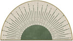 Mingnei Boho Sun Linen Doormat Door Mat by mingnei