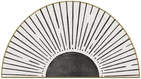 Mingnei Boho Sun Linen Doormat Door Mat by mingnei