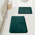 HUXMEYSON Bathroom Rugs Sets 2 Piece, Non-Slip & Quick Dry Bath Mat Set by HUXMEYSON