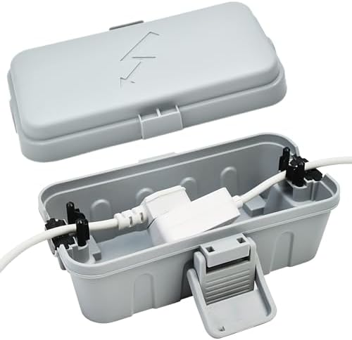 Hrensaw Small Weatherproof Electrical Connection Box, Outdoor Electrical Box - Image 3