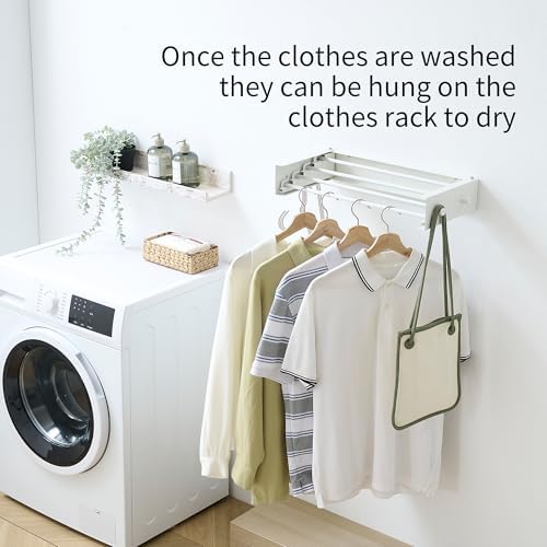 RFOUO Wall Mounted Clothes Drying Rack - Image 2