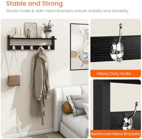 Homode Coat Rack Wall Mount - Image 4