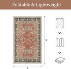 GENIMO Indoor Outdoor Rug, Washable - Image 2