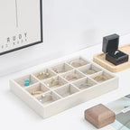 Beige 12Grid Bedside Organizer - Image 2