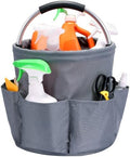 17L Cleaning Caddy with Handle Foldable 6 Pockets by weyleity