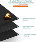 40 x 60inch Under Grill Mat for Outdoor Grill, Double-Sided Fireproof Grill Pad - Image 4