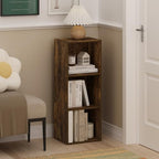 Furinno LUDER Book Shelf, 3-Cube Bookshelf, Bookcase - Image 2
