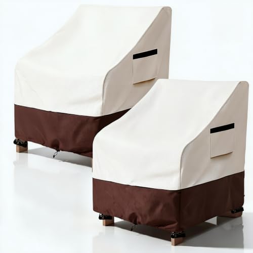 Patio Chair Covers 2 Pack by Osileyo