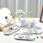 SheeChung Acrylic Vanity Tray, Bathroom Makeup Organizer Countertop - Image 4