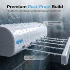Retractable Multi-Line Clothesline Dryer, Automatic 4/5 Ropes Telescopic Indoor - Image 5