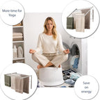 Smartsome Wall Mounted Clothes Drying Rack - Image 4