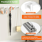 Wall Mounted Coat Rack-5 Hooks, Heavy Duty Stainless Steel Wall Hooks - Image 6