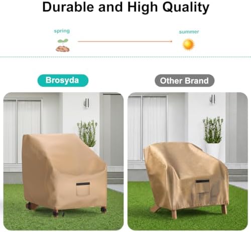 Adirondack Outdoor Chair Covers Waterproof 32"Wx34"Dx36"H - Image 6