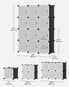 SONGMICS 12 Cube Storage Organizer - Image 3