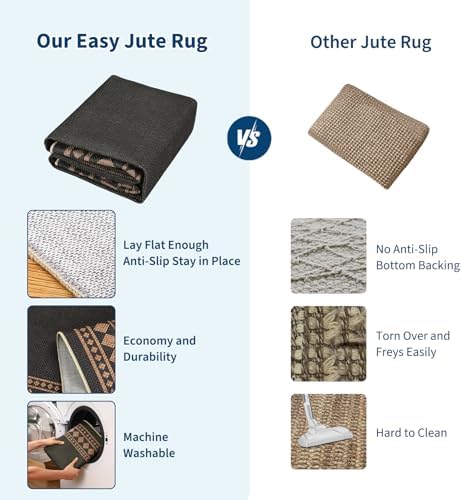 GarveeHome Solid Rugs Washable 8x10 Area Rug - Image 7