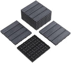 9-Pack 12"X12" Composite Interlock Deck Tiles – Waterproof Interlocking Flooring by Unknown