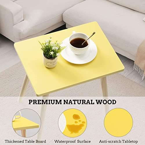 FORAOFUR Small Coffee Tbale, Short Side Table - Image 5