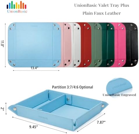 UnionBasic Medium Jewelry Tray for Rings Watches Earrings, Entryway Catchall - Image 6