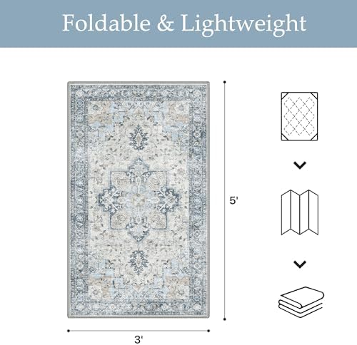 GENIMO Indoor Outdoor Rug, Washable - Image 2