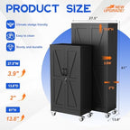 GAIOUS 61" Tall Metal Storage Cabinet - Image 2