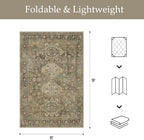 GENIMO 6x9 Outdoor Rug, Washable - Image 2