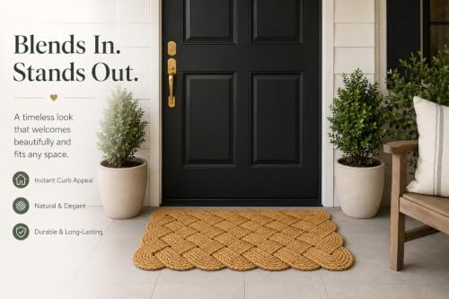 Gardenised Coco Coir Doormat - Image 3
