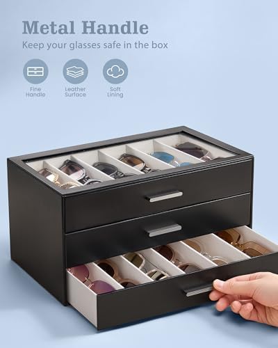 Lolalet Sunglasses Storage Box for Women - Image 4