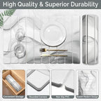Large Stone Dish Drying Mat for Kitchen Counter, Foldable Water Absorbing - Image 4