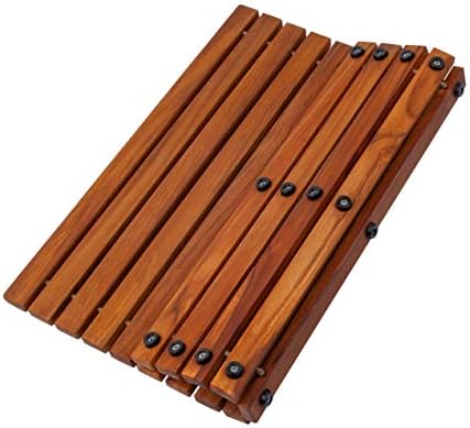 Nordic Teak 100% Solid Teak Wood String Mat by NordicStyleTeak