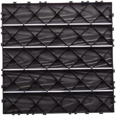 68 Pcs Interlocking Deck Tile, 61.60 Sq.Ft Deck Flooring Outdoor Waterproof All - Image 6