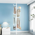 Easy Setup Adjustable Laundry Rod Clothes Space Saving Drying Rack Hanger DIY by GPStageFX