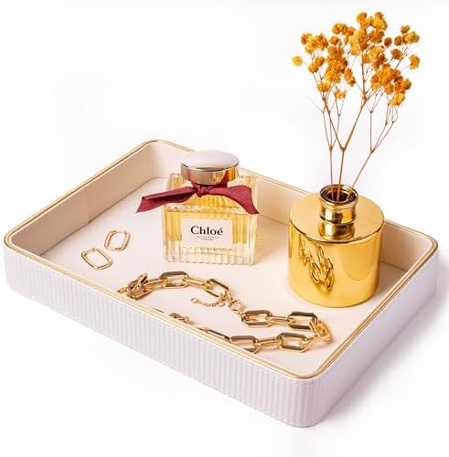 Perfume Tray Valet Tray Night Stand Bedside Organizer| Perfume Organizer by ZHEM
