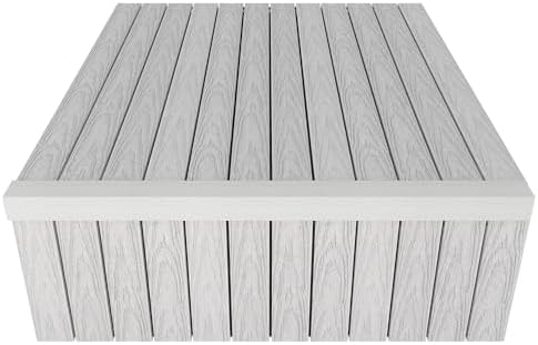 NewTechWood 1/6 ft. x 3 ft. Quick Deck Composite Deck Tile Stair Trim - Image 4