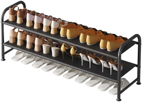 INGIORDAR 2 Tier Long Shoe Rack Organizer by INGIORDAR