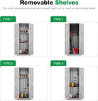 AECOJOY Outdoor Storage Cabinet Waterproof - Image 3