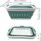 SAMMART 42L Collapsible Plastic Laundry Basket - Image 3