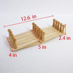 AMAPON Accordion Wall Hanger Expandable Coat Hat Rack 16 Peg Hook Mug Cap - Image 4