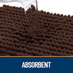 OLANLY Dog Door Mat for Muddy Paws 59x20, Extra Absorbent Chenille Mud Mat - Image 4