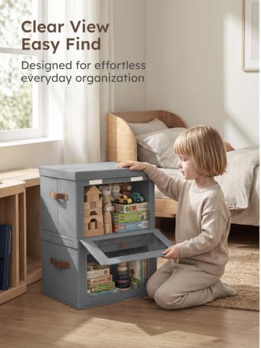 Homsorout Medium Fabric Storage bins - Image 4