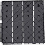 30PC Interlocking Deck Tiles, Waterproof Indoors Outdoor Flooring Tiles - Image 4
