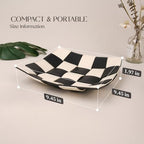 Valet Tray for Men Leather Key Tray for Entryway Table Bedside Nightstand - Image 2