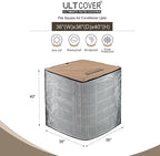 ULTCOVER 2 in 1 Air Conditioner Defender Cover 36W x 36D x 40H inch - Image 2