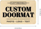 Custom Doormat Personalized Floor Mat - Image 2
