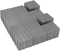 144 PCS Plastic Interlocking Deck Tiles by SkillMaid