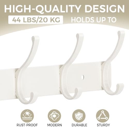 Wall Mount Coat Rack 1 Pack - Image 3