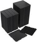 Neoaider 60PCS Plastic Interlocking Decking Tiles 12" x 12", Dark Grey by Neoaider