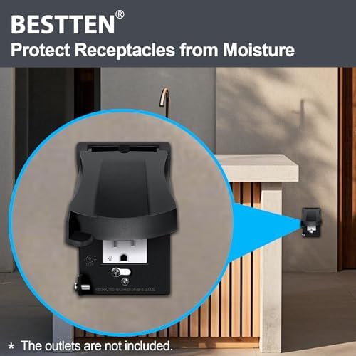 20 Pack BESTTEN Outdoor Outlet Cover - Image 5